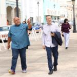 2Alcalde de Guayama O'brain Vázquez junto al defensor de las personas con impedimentos, Fernando Díaz
